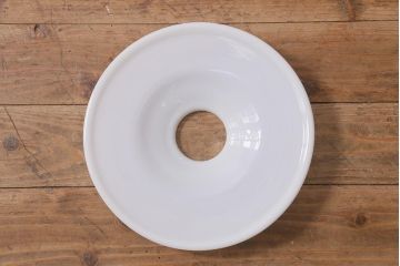 アンティーク雑貨　明治大正　3分芯　銅製油壺が味わいのある吊り下げオイルランプ(石油ランプ、洋燈)(R-040897)