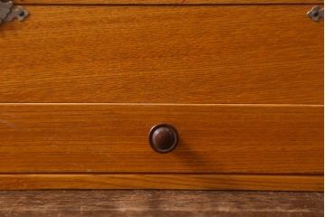 レトロ雑貨　プレパラート製作用具　昭和レトロな実験器具セット(木箱、ガラス瓶、薬瓶)(R-040916)