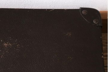 アンティーク雑貨　昭和初期〜中期　昭和レトロ　趣きあふれる風合いのトランク(鞄、カバン、ディスプレイ)(R-040918)