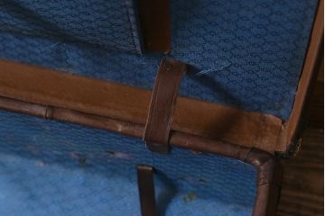 ヴィンテージ　レトロな魅力が漂うトランク(鞄、カバン、収納、ディスプレイ、ビンテージ)(R-040920)