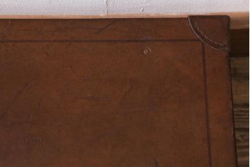 ヴィンテージ　レトロな魅力が漂うトランク(鞄、カバン、収納、ディスプレイ、ビンテージ)(R-040920)