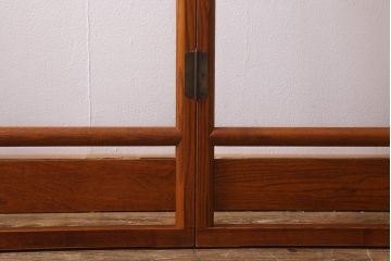 アンティーク家具　桑材　和風インテリアにおすすめなフック付きの便利な衣桁(着物掛け、ハンガーラック)(R-040921)