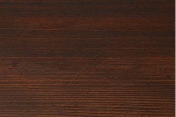 レトロ家具　ちゃぶ台リメイク　栓材　くっきりとした木目が魅力のセンターテーブル(ローテーブル)(R-040934)