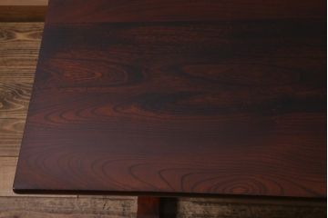 中古　九州民芸家具　シックなデザインが魅力のセンターテーブル(定価約33万円)(リビングテーブル)(R-040940)