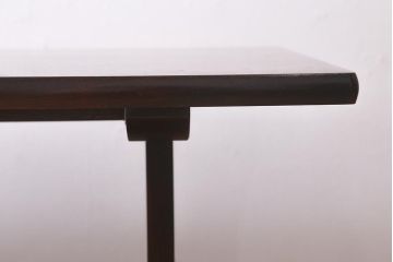 中古　九州民芸家具　シックなデザインが魅力のセンターテーブル(定価約33万円)(リビングテーブル)(R-040940)