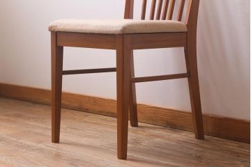 ヴィンテージ家具　イギリスビンテージ　Vanson　北欧スタイルにおすすめなチェア(ダイニングチェア、椅子)(R-041007)