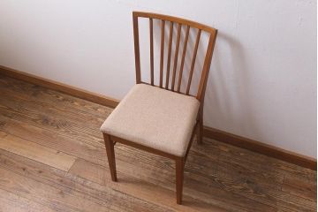 ヴィンテージ家具　イギリスビンテージ　Vanson　北欧スタイルにおすすめなチェア(ダイニングチェア、椅子)(R-041007)