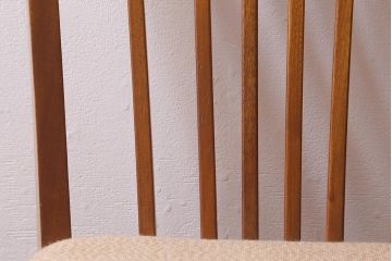 ヴィンテージ家具　イギリスビンテージ　Vanson　北欧スタイルにおすすめなチェア(ダイニングチェア、椅子)(R-041008)