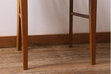 ヴィンテージ家具　イギリスビンテージ　Vanson　北欧スタイルにおすすめなチェア(ダイニングチェア、椅子)(R-041008)