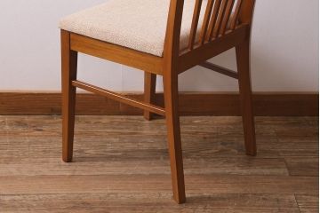 ヴィンテージ家具　イギリスビンテージ　Vanson　北欧スタイルにおすすめなチェア(ダイニングチェア、椅子)(R-041008)