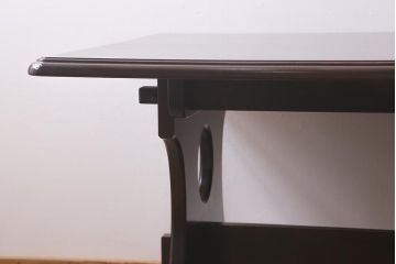 ビンテージ家具　民芸家具　英国家具にも合うダイニングテーブル(ヴィンテージ)(R-041009)