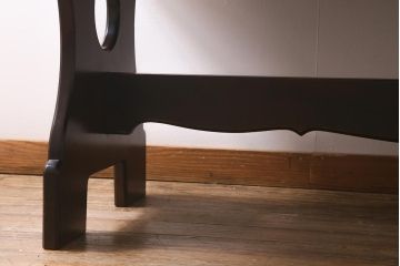 ビンテージ家具　民芸家具　英国家具にも合うダイニングテーブル(ヴィンテージ)(R-041009)
