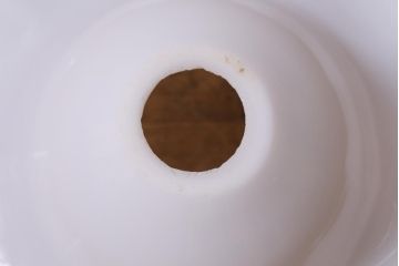 イギリスヴィンテージ照明　可愛らしいフリルシェードのペンダントライト(ランプシェード、天井照明、ビンテージ)(R-041015)