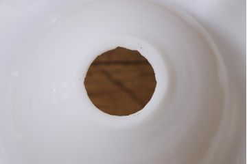 イギリスヴィンテージ照明　可愛らしいフリルシェードのペンダントライト(ランプシェード、天井照明、ビンテージ)(R-041020)