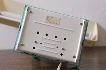 レトロ照明　松下電工(ナショナル)　お城形のナイトランプが可愛いスタンドライト(デスクスタンド、卓上照明)(R-041031)