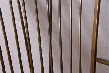 ヴィンテージ家具　ERCOL(アーコール)　エバーグリーン　ハイバック　クラシカルな佇まいが魅力の1人掛けイージーチェア(ラウンジチェア、アームチェア、椅子、ソファ、ビンテージ)(R-041044)