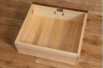 当店リメイク家具　伝統民芸　岩谷堂箪笥　衣装盆・収納棚2way　脚付サイドボード(衣装箪笥、収納棚)(R-041045)