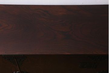 当店リメイク家具　伝統民芸　岩谷堂箪笥　衣装盆・収納棚2way　脚付サイドボード(衣装箪笥、収納棚)(R-041045)