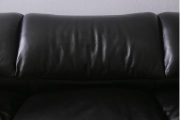 中古　Cassina(カッシーナ)　MARALUNGA(マラルンガ)　本革　3人掛けソファ(定価約200〜243万円)(R-041047)