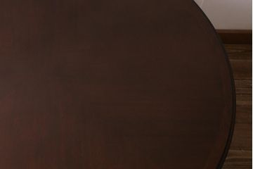 中古　maruni(マルニ木工)　KENT-COURT(ケントコート)　ブリティッシュコレクション　トラディショナルスタイルにおすすめのラウンドテーブル(ダイニングテーブル、丸テーブル)(定価約20万円)(R-041048)