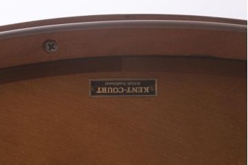 中古　maruni(マルニ木工)　KENT-COURT(ケントコート)　ブリティッシュコレクション　トラディショナルスタイルにおすすめのラウンドテーブル(ダイニングテーブル、丸テーブル)(定価約20万円)(R-041048)