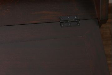 中古　松本民芸家具　気品溢れる佇まいが魅力的なライティングビューロー(簿記机、在宅ワーク、在宅用ワークデスク、机、在宅ワーク、在宅用引き出し)(R-041054)