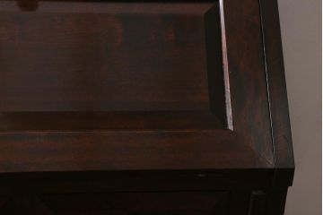 中古　松本民芸家具　気品溢れる佇まいが魅力的なライティングビューロー(簿記机、在宅ワーク、在宅用ワークデスク、机、在宅ワーク、在宅用引き出し)(R-041054)