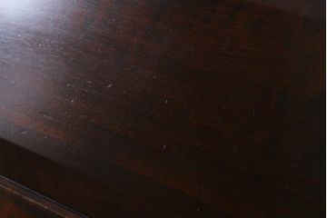 中古　松本民芸家具　気品溢れる佇まいが魅力的なライティングビューロー(簿記机、在宅ワーク、在宅用ワークデスク、机、在宅ワーク、在宅用引き出し)(R-041054)