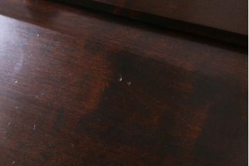 中古　松本民芸家具　気品溢れる佇まいが魅力的なライティングビューロー(簿記机、在宅ワーク、在宅用ワークデスク、机、在宅ワーク、在宅用引き出し)(R-041054)