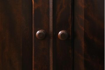 中古　松本民芸家具　気品溢れる佇まいが魅力的なライティングビューロー(簿記机、在宅ワーク、在宅用ワークデスク、机、在宅ワーク、在宅用引き出し)(R-041054)