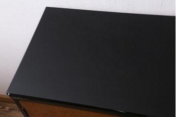 中古　国産　高級家具　桐材　燕子花(カキツバタ)　衣装盆付き　和モダンな和タンス(着物タンス、衣装タンス、重ね箪笥、桐箪笥、桐たんす)(R-041067)