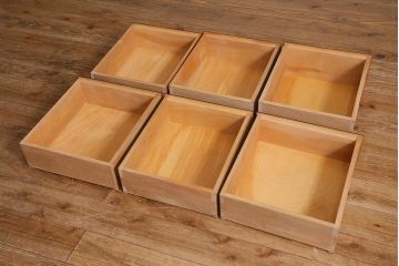 ヴィンテージ家具　松本民芸家具　収納力たっぷりの高級感漂うD型食器棚(カップボード、飾り棚、収納棚、本箱、ビンテージ)(R-041068)