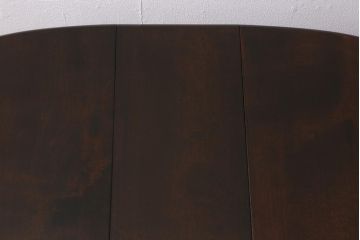 中古　松本民芸家具　低めのつくりの26型バタフライ卓(ドロップリーフテーブル、バタフライテーブル、サイドテーブル)(R-041069)