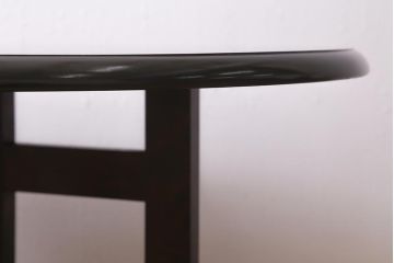 中古　松本民芸家具　低めのつくりの26型バタフライ卓(ドロップリーフテーブル、バタフライテーブル、サイドテーブル)(R-041069)