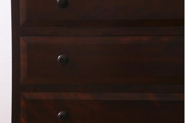 中古　松本民芸家具　D型整理タンスI　和洋どちらにも馴染む上品な佇まいのチェスト(衣装タンス、引き出し)(定価約30万円)(R-041073)