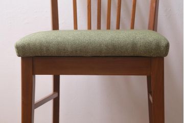 ヴィンテージ家具　イギリスビンテージ　Vanson　北欧スタイルにおすすめなチェア(ダイニングチェア、椅子)(R-041081)