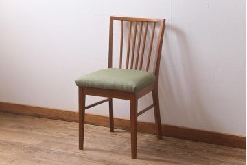 ヴィンテージ家具　イギリスビンテージ　Vanson　北欧スタイルにおすすめなチェア(ダイニングチェア、椅子)(R-041081)