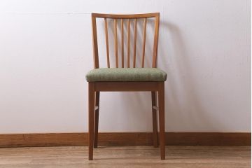 ヴィンテージ家具　イギリスビンテージ　Vanson　北欧スタイルにおすすめなチェア(ダイニングチェア、椅子)(R-041081)