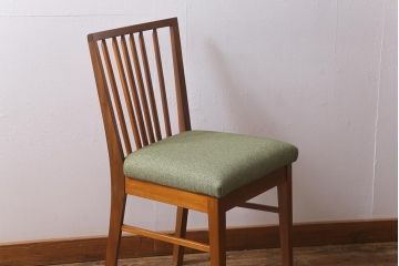 ヴィンテージ家具　イギリスビンテージ　Vanson　北欧スタイルにおすすめなチェア(ダイニングチェア、椅子)(R-041081)