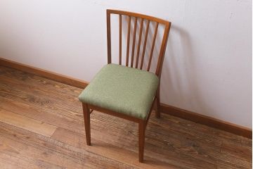 ヴィンテージ家具　イギリスビンテージ　Vanson　北欧スタイルにおすすめなチェア(ダイニングチェア、椅子)(R-041081)