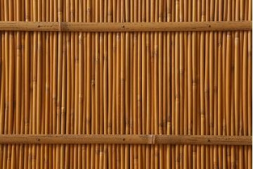 レトロ建具　昭和後期　美品!和の風情を演出してくれる御簾戸4枚セット(戸、簀戸、葭戸、夏障子、夏戸、窓、葦戸)(R-041087)