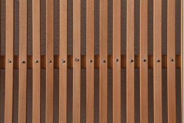 アンティーク建具　和製アンティーク　昭和中期　味わい深い木味が魅力の万本格子戸4枚セット(引き戸、建具)(R-041088)