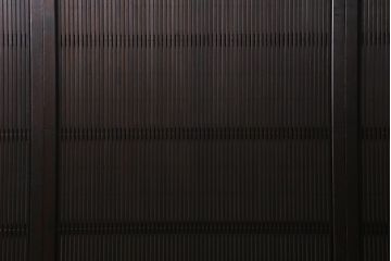 アンティーク建具　和製アンティーク　大正昭和初期　裏障子付き　和モダンな空間におすすめな万本格子戸3枚セット(引き戸、建具)(R-041093)