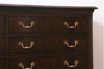 中古　DREXEL HERITAGE(ドレクセルヘリテイジ)　HEIRLOOMS(エアルーム)　マホガニー材　チェスト(ドレッサー、引き出し、サイドボード)(R-041100)