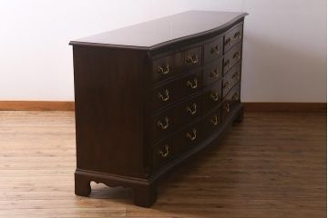 中古　DREXEL HERITAGE(ドレクセルヘリテイジ)　HEIRLOOMS(エアルーム)　マホガニー材　チェスト(ドレッサー、引き出し、サイドボード)(R-041100)