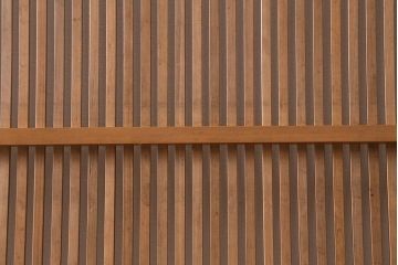 アンティーク建具　和製アンティーク　昭和中期　味わい深い木味が魅力の万本格子戸2枚セット(引き戸、建具)(R-041107)