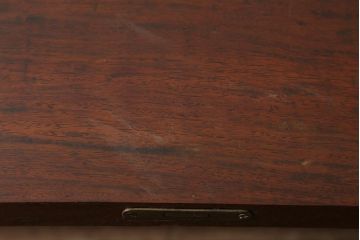 ヴィンテージ家具　ヨーロッパビンテージ　輸入家具　象嵌と挽き物細工が目を引くライティングビューロー(簿記机、在宅ワーク、在宅用ワークデスク、机、在宅ワーク、在宅用引き出し)(R-041133)