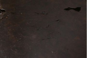 ヴィンテージ雑貨　カリン(花梨)材瘤　味わい深い花台(飾り台、盆栽卓、ビンテージ)(R-041136)