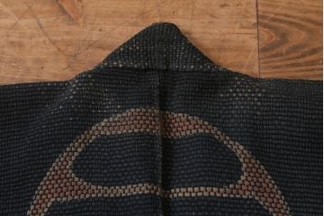 アンティーク雑貨　明治期　火消刺子半纏(刺子長袢纏)(R-041147)