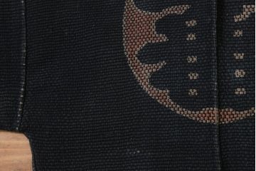 アンティーク雑貨　明治期　火消刺子半纏(刺子長袢纏)(R-041147)